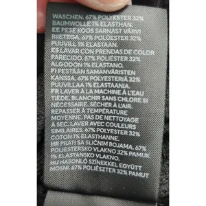 H&M Divided Black Textured Bodycon Mini Dress Short‎ Sleeve XS thumbnail 6