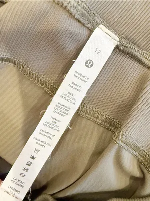 LULULEMON Dance Studio Jogger Pants in Olive Green size 12 thumbnail 4
