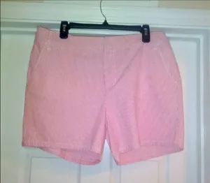 NWT Marc New York red striped 5 inch shorts thumbnail 1