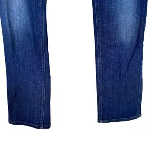 Diesel Wenga Solid Straight Leg Jeans Blue Y2K Low Rise Patch Pockets Size 30 thumbnail 3