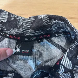 Spyder Gray Camo Quarter Zip thumbnail 3