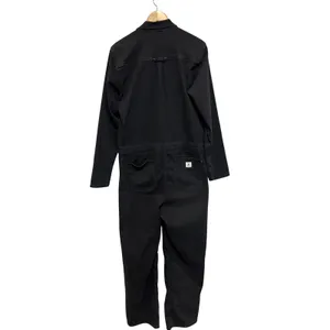 Ripton & Co Unisex Coverall Black Denim Jumpsuit Small NWT Utility Workwear thumbnail 2