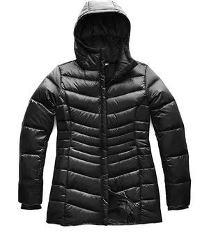 The North Face 550 Down Aconcagua Parka II Full Zip Hooded Pewter Large thumbnail 1