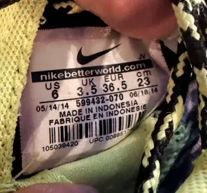 Nike Roshe Run Leopard Print Athletic Shoe Cool Grey/ Wolf Grey Volt-Black thumbnail 7