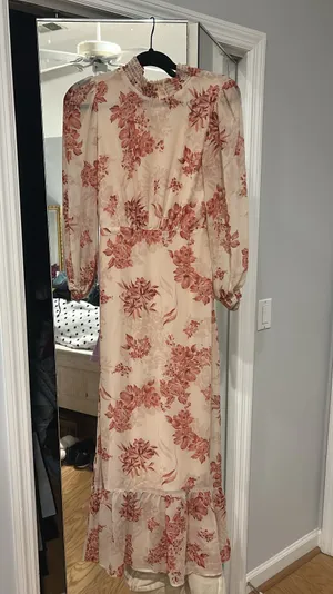 Floral Long Dress Multi thumbnail 1