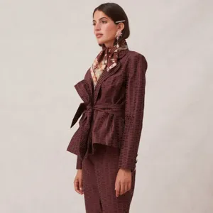 Wonder Blazer in Chocolate Size XS thumbnail 8