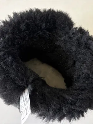 Ugg Women’s Classic Bailey Button Boots Black Suede Leather Size 8 thumbnail 10