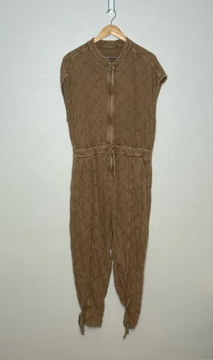 Free people x FP one Betty quilted coveralls jumpsuit thumbnail 2