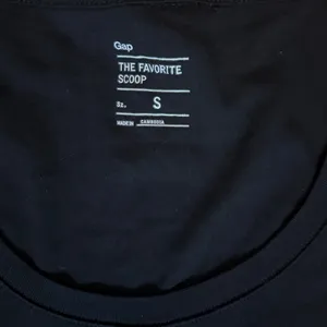 GAP Black Short Sleeve Tee thumbnail 2