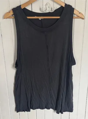 Maurices Tank Top Grey Size XL thumbnail 1