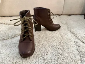 Brown Ankle Booties Size 6 thumbnail 4