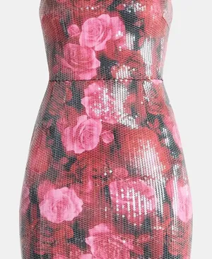 Madden NYC Women's Sequin Mini Tube Dress thumbnail 1