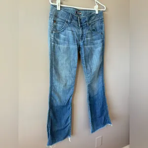 Hudson Jeans Vintage Women’s Double Button Bootcut Light Denim Jeans Size‎ 27 thumbnail 12