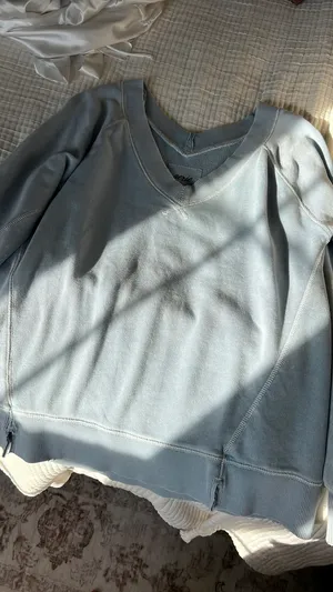 Aerie V-Neck Crewneck thumbnail 1