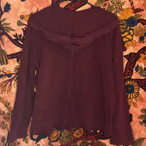 Maroon Knit Zip thumbnail 2