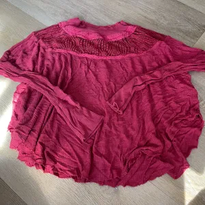 Free People Flowy Blouse thumbnail 1