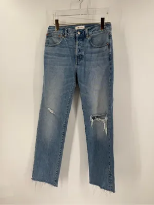Madewell The Dean Easy Straight Jean size 25 thumbnail 3