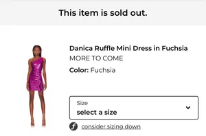 More to come Sequin Dress Mini thumbnail 2