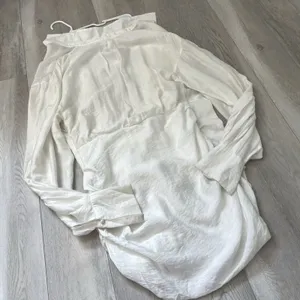 House of CB Dress carys open mini shirt womens White (large) preppy sexy resort thumbnail 5