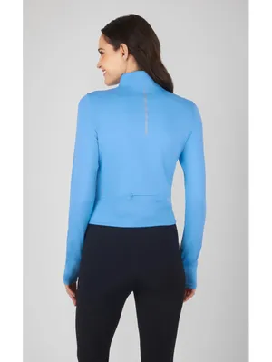 Yogalicious LUX CROSSTRAIN EVERYDAY HALF ZIP JACKET - Light Blue - Size M thumbnail 2