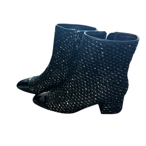 Steve Madden NEW Eiffel Bootie (Women) 8M, BLACK MULTI thumbnail 10