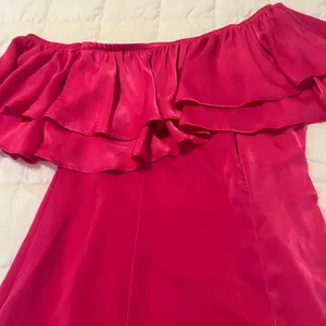 Show Me Your MuMu Women's size Small Brooke Mini Dress Hot pink‎ One Shoulder thumbnail 6