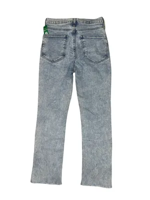 GAP Vintage Slim High Rise Jeans 26 2P Light Wash Split Hem NWT thumbnail 3