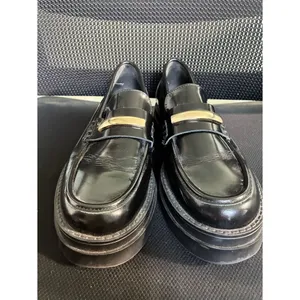 Steve Madden Rodrigo Black Loafer Platform Punk School Girl Sz 6.5 thumbnail 5
