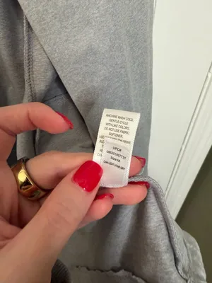 Cuddl Duds Flexwear Long Sleeve Wrap Light‎ Heather Gray Size Medium thumbnail 5