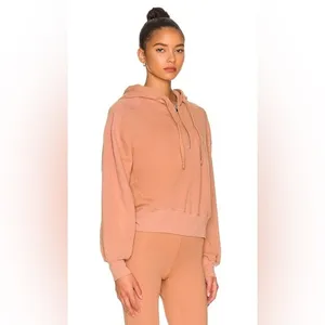 NWT well being being well small avalon‎ half zip hoodie organic cotton small thumbnail 5