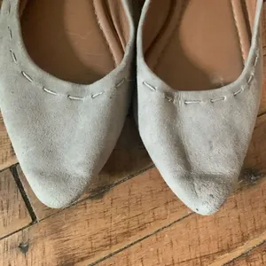 Frye & Co leather normcore size 8 stitched ballet flats thumbnail 2
