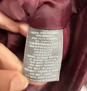 Pins and Needles Vegan Leather Jacket Size L thumbnail 4