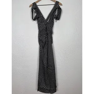 For Love & Lemons Beth Polka Dot Midi Dress Romantic Cocktail Size XS NWT thumbnail 5