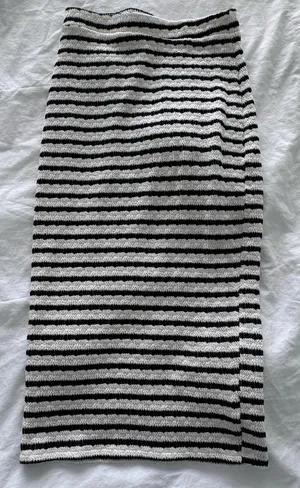Striped Midi Skirt Multiple thumbnail 2