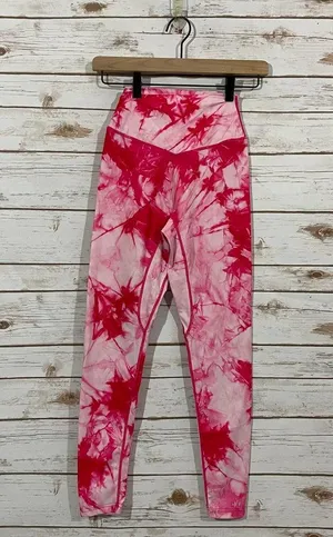 Balance Athletica Tie Dye Leggings - Pink - Small thumbnail 5
