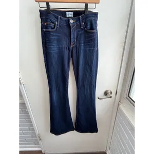 Hudson Mia‎ 5 Pocket Mid Rise Flare Jeans 25 boho flattering layered retro modal thumbnail 2