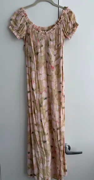 Off-The-Shoulder H&M Midi Dress thumbnail 1