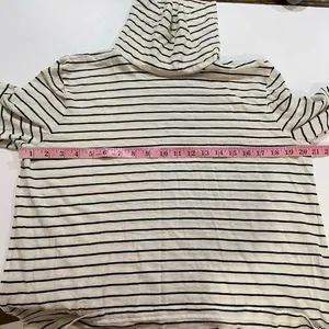 Madewell Striped Turtleneck Long Sleeve Top Size XL thumbnail 5