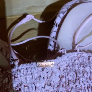 PINK Victoria's Secret Pink Lace Bra with Adjustable Straps thumbnail 3