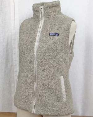 Patagonia Los Gatos Fleece Sherpa Vest Women's Small thumbnail 1
