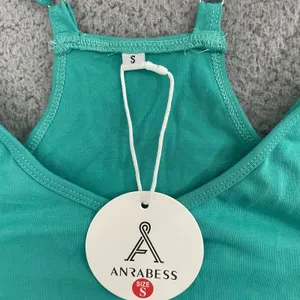 Anrabess Athletic Dress Women S Cyan‎ Summer Tennis Active Romper thumbnail 2