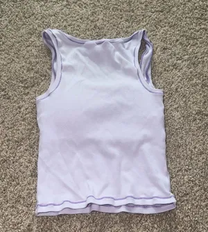 Amazon Lavender Purple Cotton Rib Tank - Medium thumbnail 2