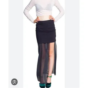 Cheap Monday chizu long black skirt thumbnail 16