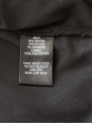 Lulus Black Strapless Neck Skater Mini Dress Womens Large Lined Dark feminine thumbnail 5