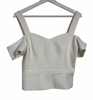 NWT Dress The Population White Tank Top thumbnail 1