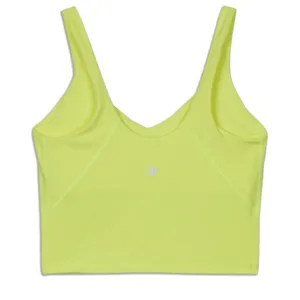 Yellow Lululemon Align Top Size 6 thumbnail 2
