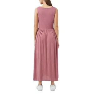 FRYE | Easy Button Down Midi Dress In Dusty Mauve Size Extra Small thumbnail 7