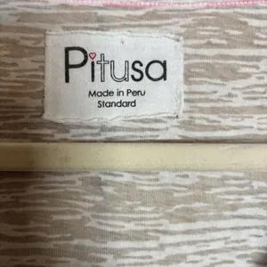 Pitusa Tunic Top Standard Multicolor Colorful Boho Cuffs Tasseled Artsy Resort thumbnail 8