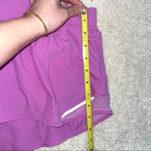 Lululemon • magenta glow hotty hot shorts sz 12 thumbnail 7