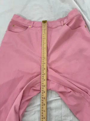 St. John Sport by Marie Gray Rose Pink cotton pants size 12 thumbnail 8
